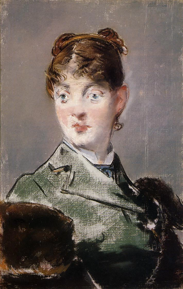  312-Édouard Manet, Ritratto di Mme Guillemet, 1881-Museo Ordrupgaard 